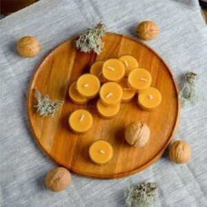 Beeswax Tea Light Candle