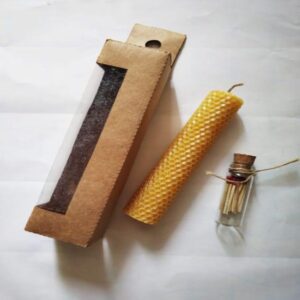 Uttarakhand Hand- Rolled Pillar Candle Gift Box