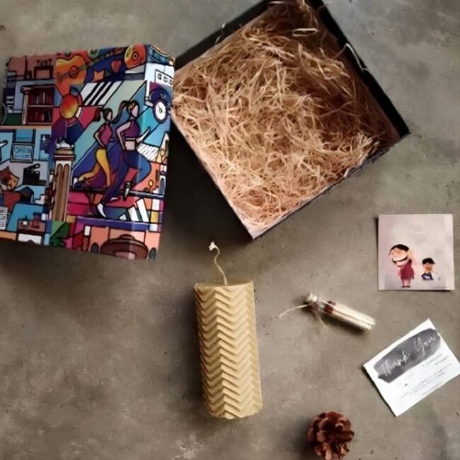 Uttarakhand Zig-Zag Shaped Candle Box