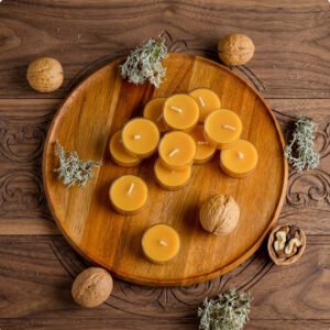 Beeswax Tea Light Candle