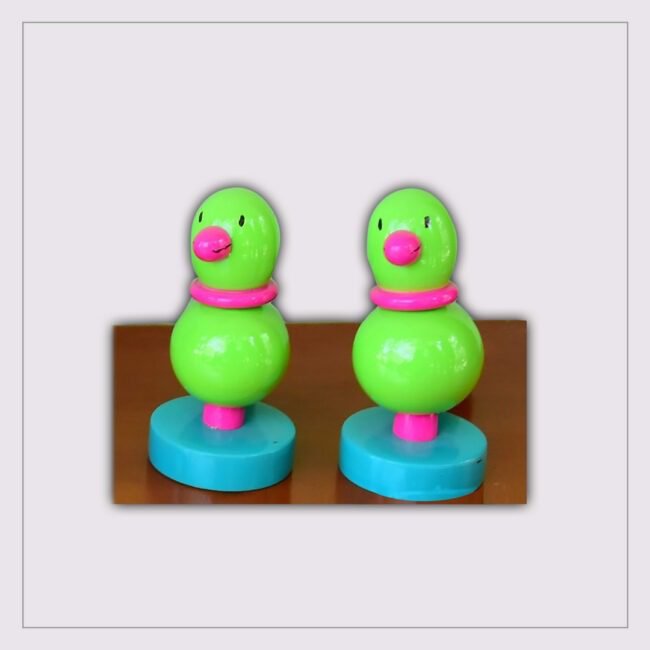 Channapatna Toy Wooden Parrot set