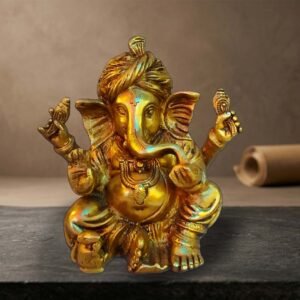 Moradabad Metal Craft Brass Lord Ganesha Statue