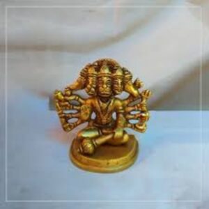 Moradabad – Brass Lord Panchmukhi Hanuman Statue