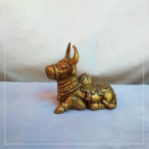 Moradabad – Brass Nandi Bull Statue
