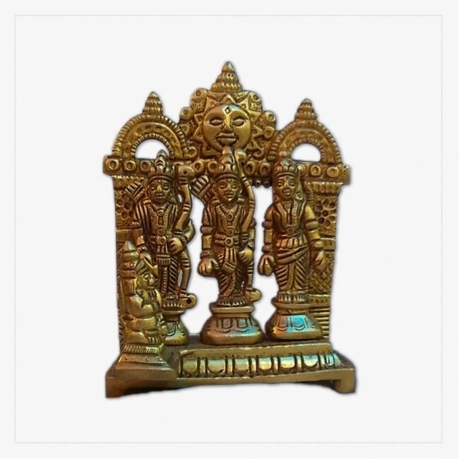 Moradabad Brass - Lord Ram Darbar Set