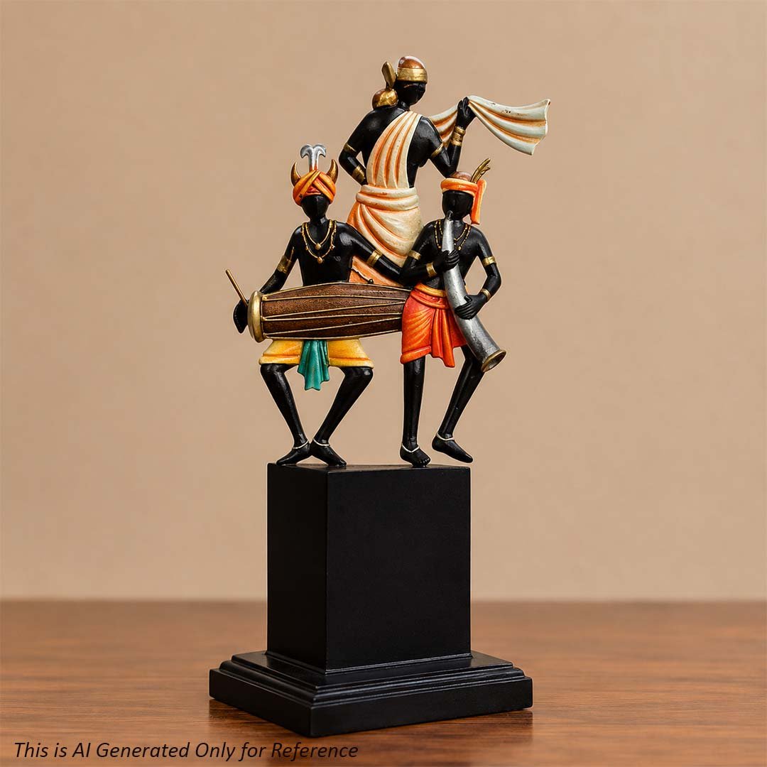 Bastar Iron Craft Tribal Figures Memento Handcrafted Decor