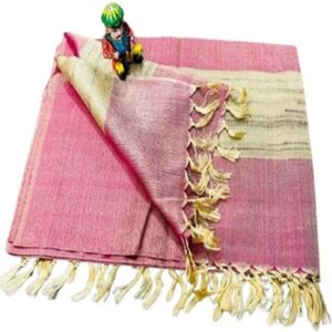 Bhagalpur Stole (Pink)