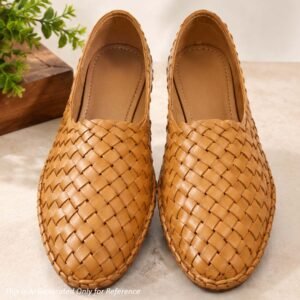 Kolhapuri Handcrafted Chappal For Men Full Net Shoes Pine Brown