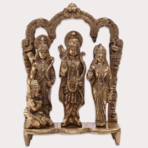 Brass Ram Darbar Statue Antique Finish-1