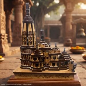 Banarasi wooden Ram Mandir