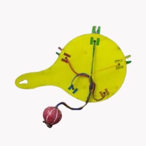 Varanasi Wooden HandPainted Chidiya Dana Toy Multicolor