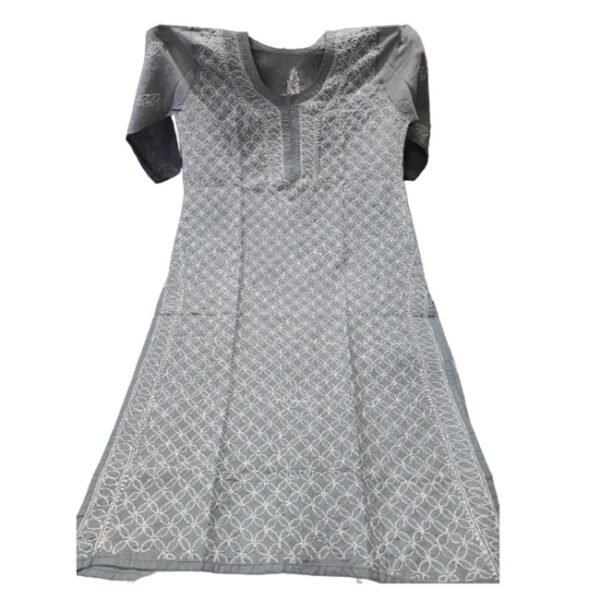 Gray Long Kurti