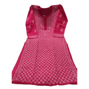 Pink Long Kurti