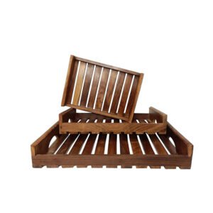 Teak Wooden Serving Tray