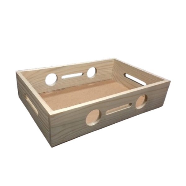 Pine Wood Serving Tray Natural Color