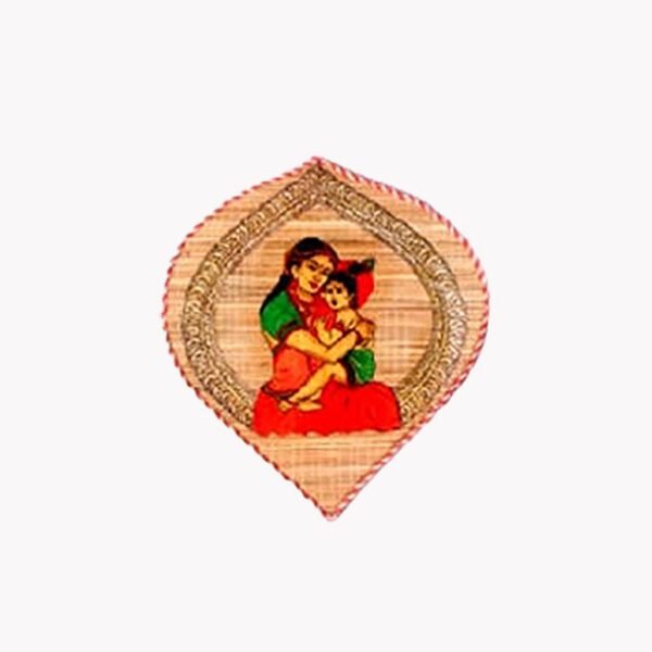 Tripura Bamboo Leaf Mat wall hanging