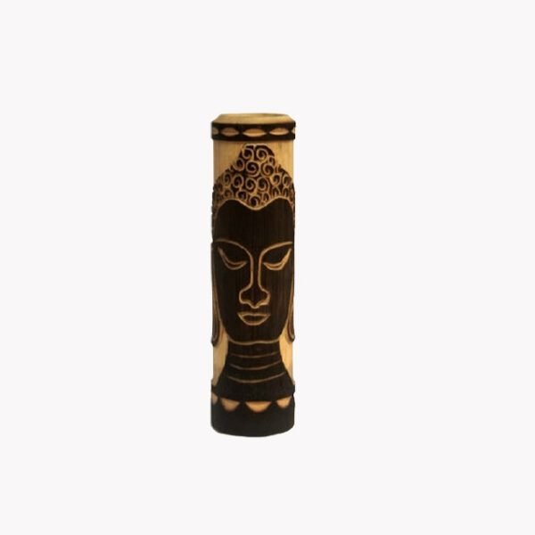 Tripura Bamboo Lord Buddha Curving Flower Vase