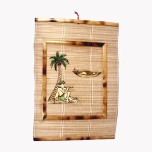 Tripura Bamboo Mat Based wall hanging roll