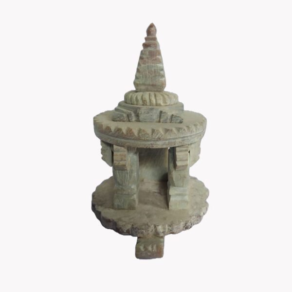 Gaura Stone Mandir 4 inch