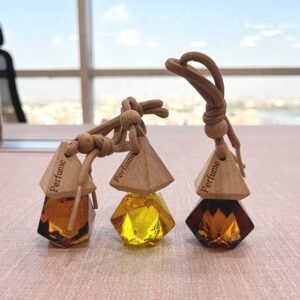 Kannauj Attar Perfume Car Hanging Air Freshener Set of 3