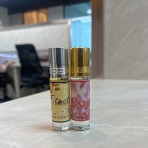 Kannauj Attar Perfume Combo Fitrat and Rose