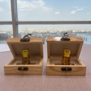 Kannauj Attar Perfume Gift Box Set of 2 Mitti and Rose