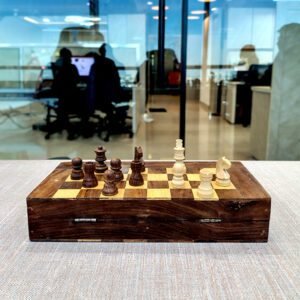 Saharanpur Wooden Handcrafted Foldable Chess Board