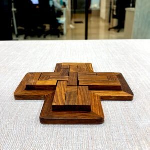 Saharanpur Wooden Handmade Wooden Tetris Puzzle