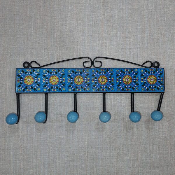 Blue Pottery of Jaipur Blue Hanger