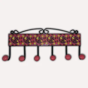 Blue Pottery of Jaipur Red Hanger