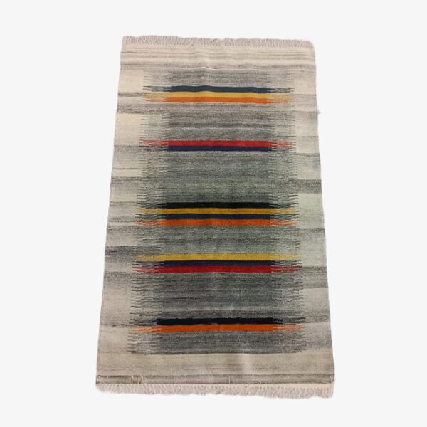 Mirzapur Handmade Dari Rectangular Rug Multicolor