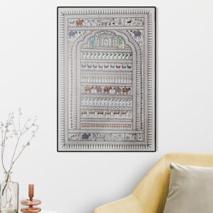 Orissa Pattachitra Painting of Soura Tribal Style