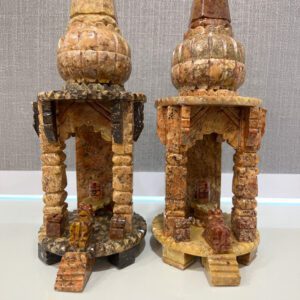 Mahoba Gaura Patthar Temple 11 Inch Set of 2