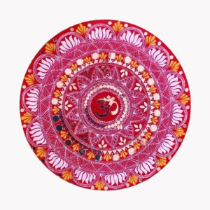 Uttarakhand Aipan Art OM Wall Hanging