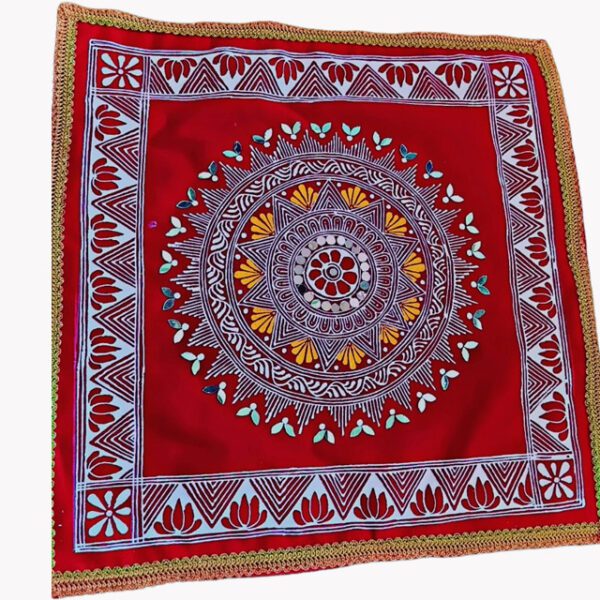 Uttarakhand Aipan Art Thaal Cover