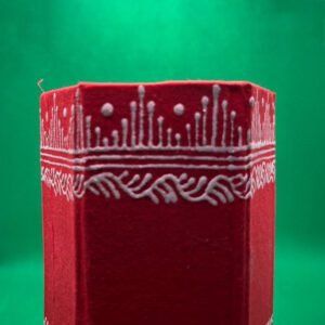 Uttarakhand Aipan Handmade Hexagon Pen Stand