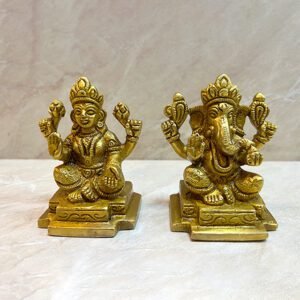 Bell Metal Ware of Datia and Tikamgarh Laxmi and Ganesha Idol
