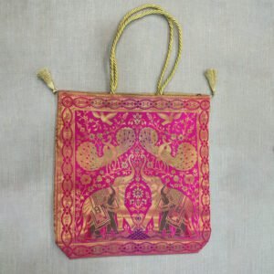 Banaras Brocades Traditional Motif Handbag