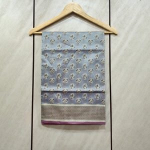 Banarasi Brocade Pastel Blue Stole