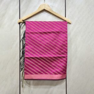 Banarasi Brocade Striped Zari Stole