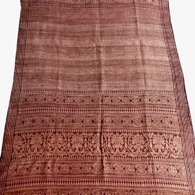 Eri Silk Maroon Stole