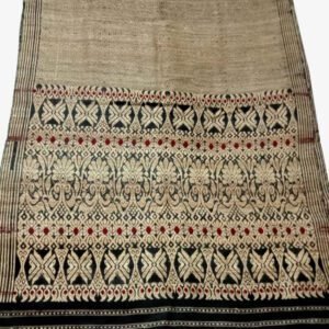 Eri Silk Red Buta Design Stole