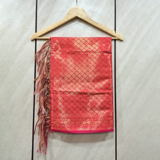 Banarasi Brocade Geometric Pattern Stole