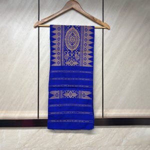 Traditional Bodo Aronai Blue Muffler