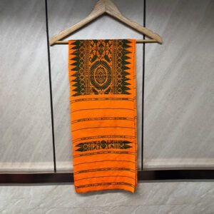 Traditional Bodo Aronai Orange Muffler