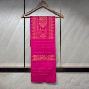 Traditional Bodo Aronai Pink Muffler