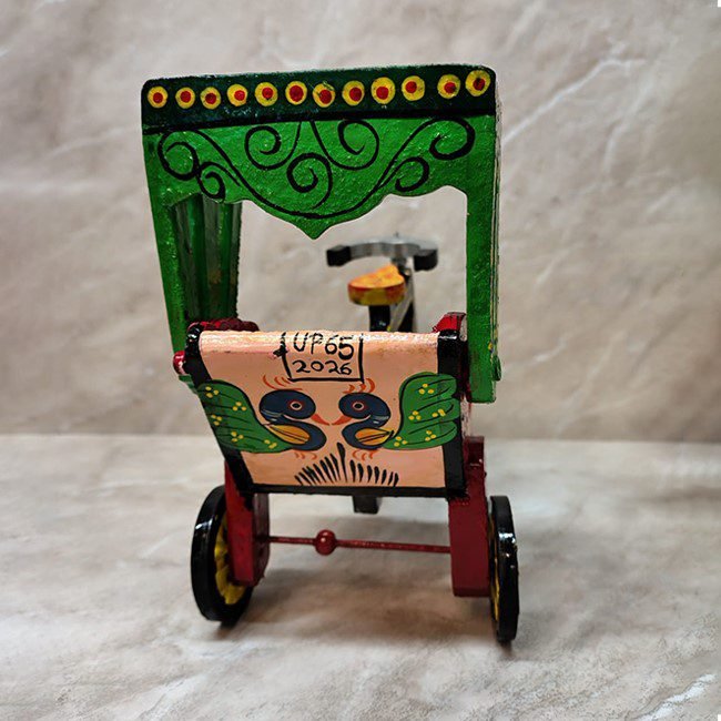 Varanasi Wooden Rickshaw