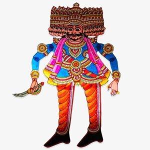 Andhra Pradesh Leather Puppet Ravana