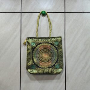 Banaras Brocades Multicolor Handbag
