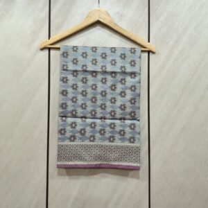 Banarasi Floral Motifs Woven Stole